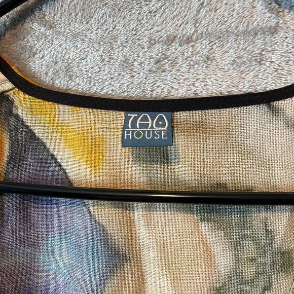 Cocoon Tao House OOAK Art to Wear Open Fine Wool Lux Cardigan Size S/M - Picture 3 of 6